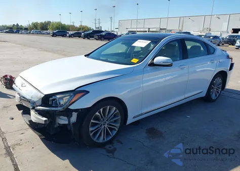 2015 Hyundai Genesis 3.8 from USA, damaged, VIN KMHGN4JE9FU045226